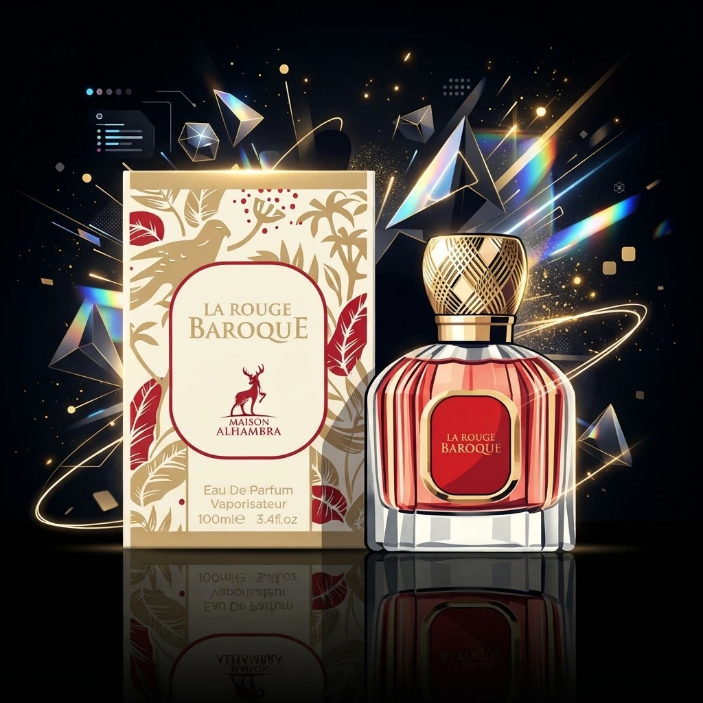 Maison Alhambra La Rouge Baroque 540 Eau De Parfum Spray 100ml