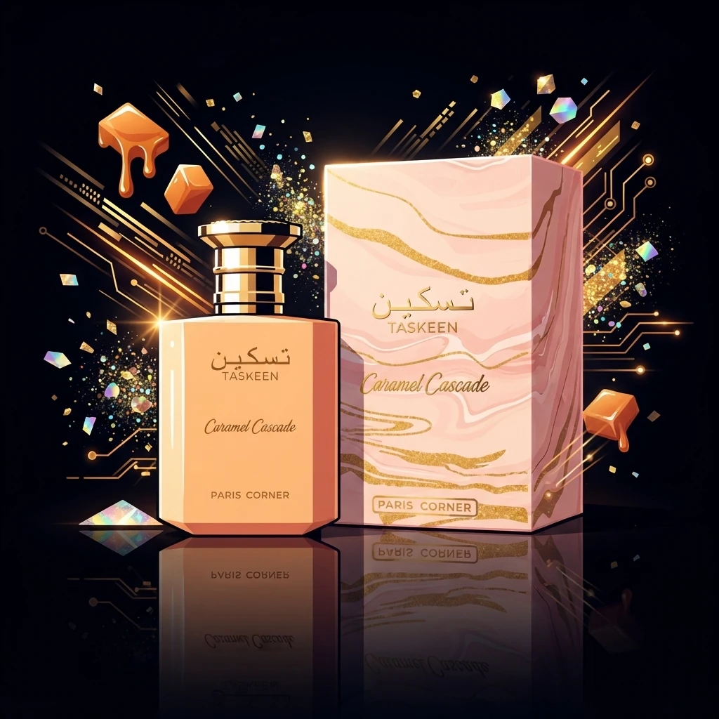 Paris Corner Taskeen Eau De Parfum Caramel Cascade 100ml